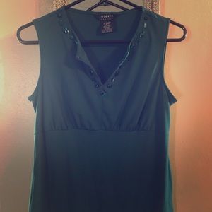 Nice green dress blouse